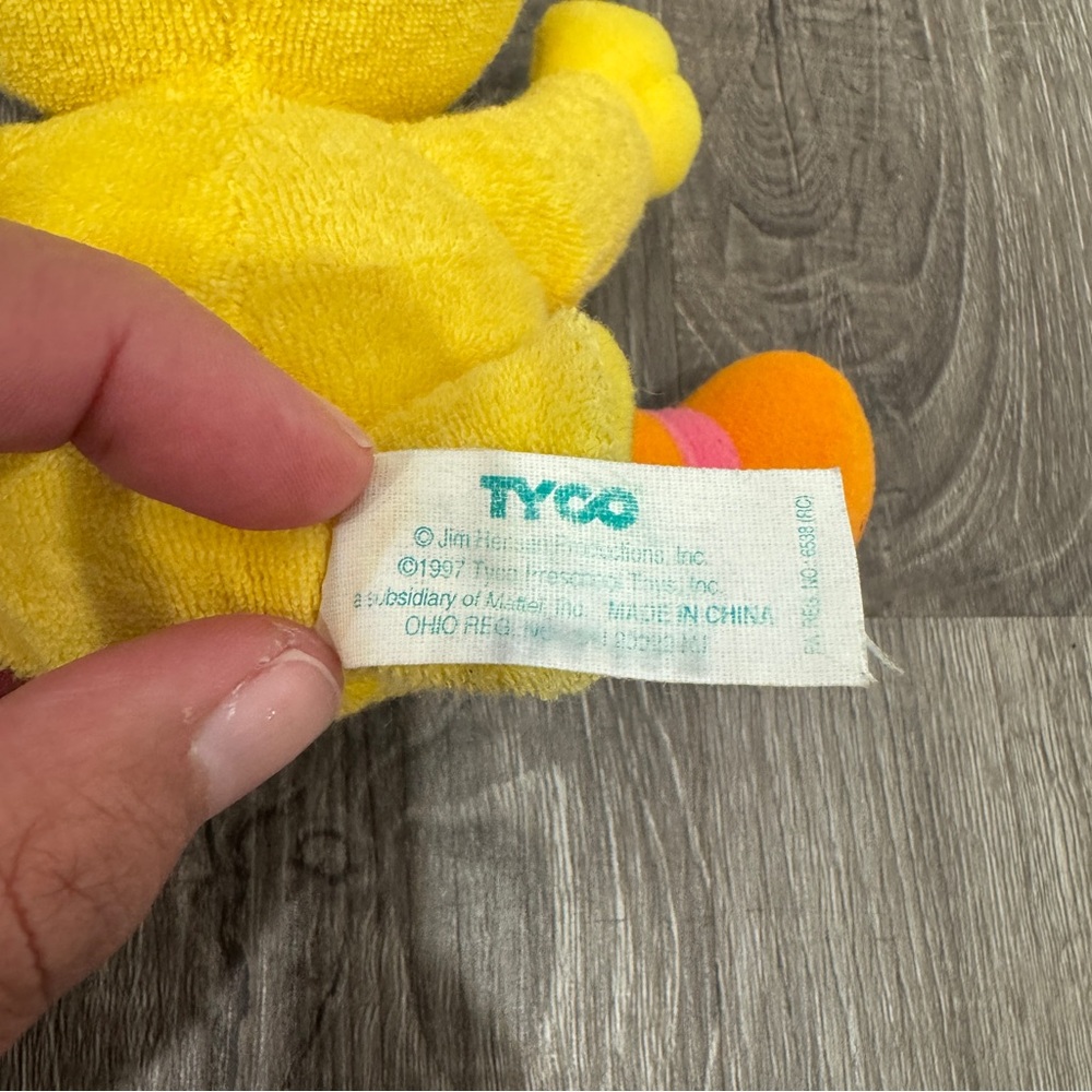 Vintage Tyco 1997 Bird Bird Plush Small 5.5” Sesame Street - Picture 6 of 6